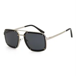 MAIS MENINOS MENINOS DE SUNS SUNCLESS SERVES EMPREGOS DE METAL METAL Gentleman Sunglasses Sun Frames Square Frames Mecânicos Retro Style Hig288z