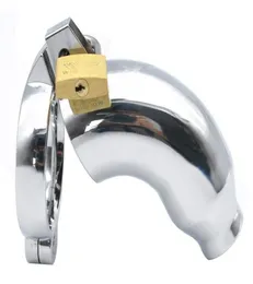 Latest Design Full Cover Male Cock Cage Bondage Chastity Device Cocks ring BDSM Sex toy Stainless Steel Belt3601804