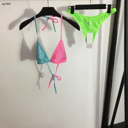 märke kvinnor badkläder designer baddräkt mode logotyp sexig sling bikini kvinnor kläder damer triangel underkläder 23 dec