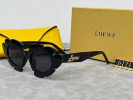 Personality loewf Sunglasses Women designer Lace framed sheet glasses Men Hip Hop Sunglasses