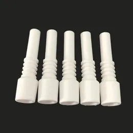 10mm Mini Ceramic Nail Smoking Accessories Nectar Collector kits Replacement Tip For Dab Rig Glass Bong Water Pipe VS Quartz Banger