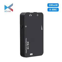 Förstärkare XDUOO XQ10 Mini Portable Audio Headphone Amplifier Audiophile Earphone Amp för PC Mobiltelefon MP3/MP4 Musikspelare