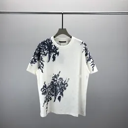 Bluza męskie plus koszulki Polos okrągły koszulka haftowa i drukowana w stylu polarnym letni zużycie z ulicą czyste bawełniane rozmiar xs-s-m-l-xl krótkie trapstar L0