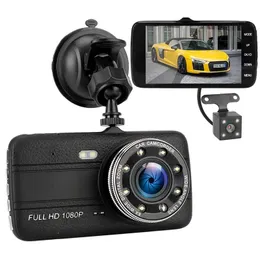 DVRS 1080p Full HD Auto HD Videocamera DVR Registratore digitale Digital 4 "Dual Lens 170 ﾰ+ 120 ﾰ Angolo di vista largo Gsensor