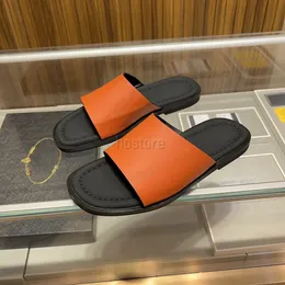 PRA Classics Designer P Kaptury męskie Flip-Flops skórzane sandały Lato leniwe modne okrągłe okrągłe głowice halowe mokasyny plażowe slajd logo rozmiar 38-45 z pudełkiem