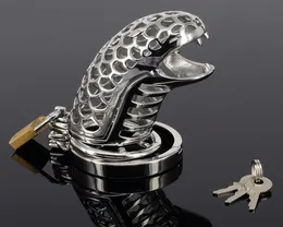 The Snake Chastity Device Metal Chastity Spikes STEAL FINROMS CAGE CAGE CASTity Pasek Pierścień Pierścień Sex Toys Sex Products2665457