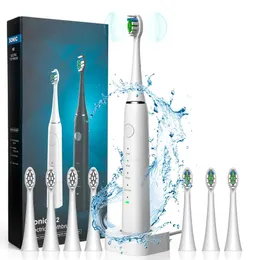 Spazzolino da denti spazzolino elettrico spazzola da dente USB ricarica IPX7 impermeabile rimuovere la placca dentale spazzolino lavabile per sbiancamento elettrico spazzola