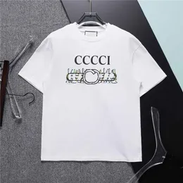 Summer Mens Designer Gu Cirtle Homem Casual Mulheres Longe Tees Longe Com Letras Imprima Mangas Curtas Venda Men Luxo Men Longo Edição Tiradora Asiática Tamanho M-XXXL