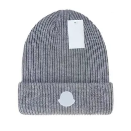 Hüte für Frauen Monclair Beanie Hut Designer Hut Bonnet Sun Winter warmer Baseballkappe Weißer Sonnenhut lässige Mitte -Hüte Baumwolle Kriegermeister Hat Cappello