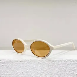 Okulary przeciwsłoneczne owalne mała ramka damska 04Z retro lustrzane lustro moda moda męskie okulary 8 kolorów beżowy czarny różowy fiolet