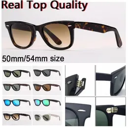 sunglasses traveler 50mm real glass lens plank frame sun glasses for men women flash mirror 54mm oversized sun glasses sol gafas U250c