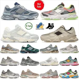 Og 2023 Designer Athletic 9060 Running Shoes Cream Black Grey Day Glow Quartz Multi-color Cherry Blossom for Mens New Nb9060 9060 Bb9060 Trainers Sneakers 36-47