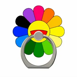Acryl -Mobiltelefonhalter Metall Ringschnalle Ringhalter Cartoon Fruchtform Ring Stent Kickstand sicherer Grip Partner für Tablet Desktop Ständer