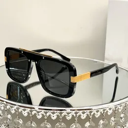 Unisex Sonnenbrille Elektroplattierte Spiegelbeine März 670 Brille für Frauen Männer Designer Sonnenbrillen kleine luxuriöse Brille