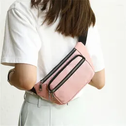 Bolsas de cintura Moda Oxford Bolsa de pano zíper Pacote de correia de viagem de viagem de viagem para mulheres para mulheres