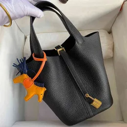 10A Top -Qualität Frauen Einkaufstasche Picotin 18 cm Lebensmittelkorb TC Leder halb handgefertigt Luxurys Designer Taschen 2021 Geldbeutel Klassiker Einkaufskupplung Clutchdesigner.AA8