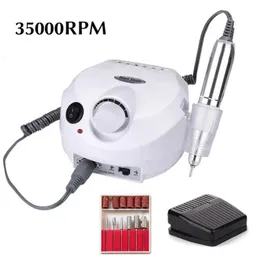 3500020000 RPM Electric Nail Pedicure File Polishing Manicure Mill Set Drill Machine Salon Equipment 231222