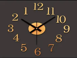 Обратный мотор DIY Digital Wall Clock Decorative Wall Clock Wall Sticks Studce Watch Watch Creative Cute при обращении 5470098