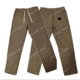 21ss Mens women Jacquard pants Men Dress Pant Counter Business Casual Slim Fit Suit pants Lattice letter pattern trousers high qua8896648