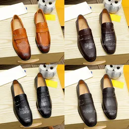 Moda Erkek Loafers Orijinal Deri Erkekler İş Ofis Çalışma Resmi Elbise Ayakkabı Marka Tasarımcısı Partisi Düğün Düz Ayakkabıları Büyük Boyut US5.5-US13