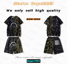 Short per magliette da uomo Apes di alta qualità set giapponese APE Head Galaxy Spot luminosi Camo-branding stesso stile per uomini e donne New Designer Tshirt Set TZD1-18317768