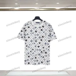 DHgate.com:xinxinbuy Mens Dot Print Short Sleeve Cotton T