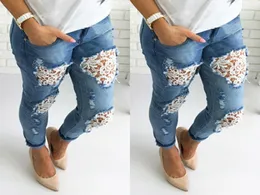 CFYH Apparel Boyfriend hole ripped jeans women pants Cool denim vintage straight jeans for girl Mid waist casual pants female3667848
