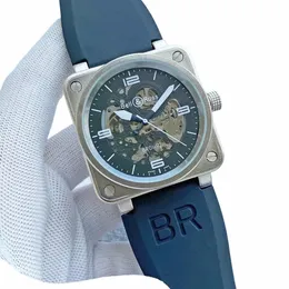 Orologio da uomo da uomo di alta qualità da 44 mm Watch Impiatto di movimento automatico MECCANICO SAPPHIRE Glass in acciaio inossidabile in acciaio inossidabile ross orologi da polso B70Z#