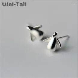 Stud Uini-Tail 925 Sterling Gümüş Sevimli Küçük Penguen Küpe Kore Moda Gelgit Hipoalerjenik Yüksek Kalite Takı13229