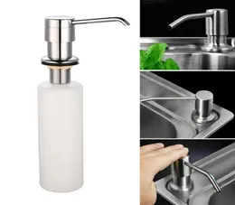 Electroplated Plastic Soap Dispenser Sink Liquid Detergent Lotion Pump Bottle refillable bottle Press Plastic Subbottle6276135