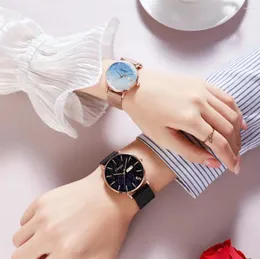 Wristwatches Year Gift Lovers Watch Give Girlfriend Junior High School Casual Business Youth Love