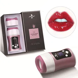 Dispositivo per lebbra in silicone Plumper Portable Electric Pumting Enhancer Sexy Bigger Fuller Lips Reluch Beauty Care Strumento per le donne 231222