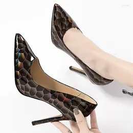 Dress Shoes Classic Pointed High Heels 2023 Fashion Women's Single Sexy Versatile Office