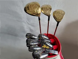 13PCS Brand New Maruman Majesty Prestigio 10 Pełny zestaw Maruman Majesty Golf Clubs Driver Fairway Woods Irons Putter R/S/SR Graphit wał z osłoną głowy