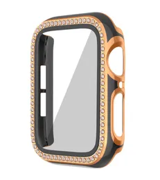 JGO Diamond Watch Case with Tempered glass screen protector for 45MM 41MM Watch9012173