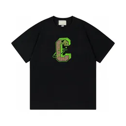 originalitet tshirt lyx trend street mode mäns runda nackbrev tryckt t shirt semester hög kvalitet bomullströjor löst män andas skjorta man