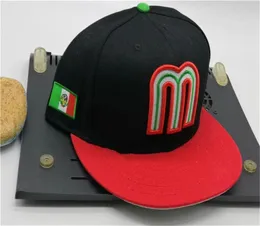 جاهزة الأسهم المكسيك ملعب Caps Letter M Hip Hop Size Hats Baseball Hats Adult Flat Peak for Men Women Full Asking5669893