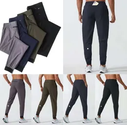 Lu Womens Men's Gogger Long Pants Sport Yoga الزي السري