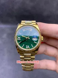 GMF Super Quality Man Hotes Usisex Watch 128238 36mm 2834 حركة الفيروز نيزك ماس الياقوت المقاوم للصدأ 316L و WITHERATHES أوتوماتيكي ساعة معصم