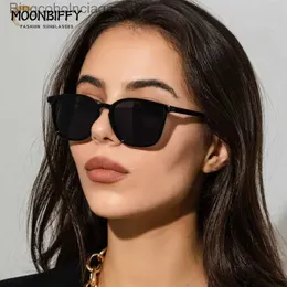 Sunglasses Vintage Square Women Sunglasses Luxury Brand Designer Trend Men Mirror Sun Glasses Retro Female Shades Zonnebril Dames UV400L231225