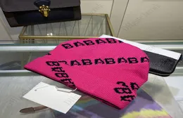 Gorro de malha chapéu paris carta boné de inverno para homens mulheres jaqueta amantes chapéus de lã 7797912