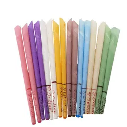 Velas 8 Cores Vela de Orelha Natural Aromaterapia Cera de Abelha Auricar Terapia Orelhas Coning Cuidado Tratamento Fragrância Candling Sticks Jy0617 Dh6Um