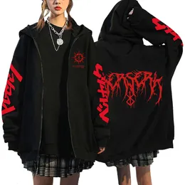 Berserk Sweatshirts anime طباعة قميص Swefshirt و sper stack stack stack acipper رفة الصوف السترات سترة الشارع سترة للرجال نساء