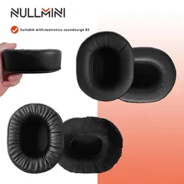 Akcesoria Nullmini Wymiana Earpads dla taotronics SoundSurge 85 Słuchawki Pamięć Piana Gęsek skórzany rękaw Earmuff