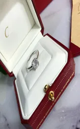 Tasarımcı Diamond Ring Lüks Kübik Zirkon Yüzük Moda Ladies Tatil Hediyeleri Boyut 59 Kadın Mücevherleri7139345