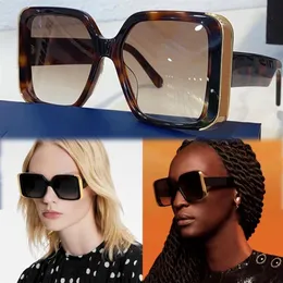 MOON SQUARE Sunglasses Z1664 Celebrity Poshoot Daily Out of the Street Same Oversized Square Frame Famous Brand Luxury Designer261u