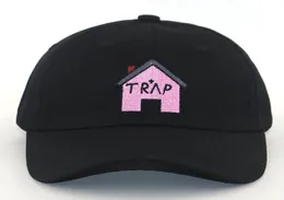 Trap House moda papá sombrero hombres mujeres Hip Hop gorra de béisbol estampado de dibujos animados bordado sombreros deportivos Unisex 2203095732869