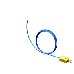 Thermocouple temperature measuring wire, 1 meter long, K-type, maximum operating temperature+220 degrees Celsius