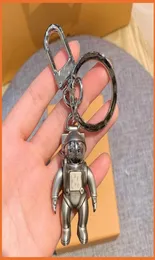 2022 Fashion Key Holder Keychain Spaceman Luxurys Designers Keychain Car Key Portachiavi Keyring CATO GRAM Llavero Porte Cles Bag 5017171