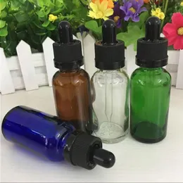 Childproof Cap E juice 30ml Glass Essential Oil Bottle With Dropper Cap Pipette Liquid Bottles 30 ml Pquqw